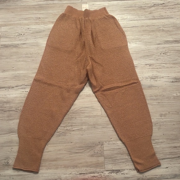 Free People C.O.Z.Y Pants Cafe Cream XS - Picture 7 of 7